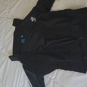 Black Adidas Track jacket